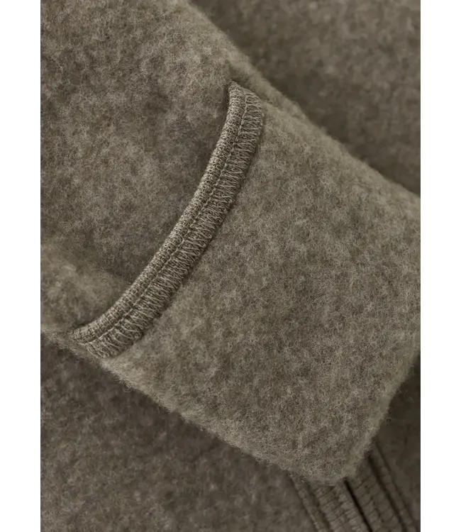 HUTTEliHUT Pram Suit Wool Fleece | Savannah Melange