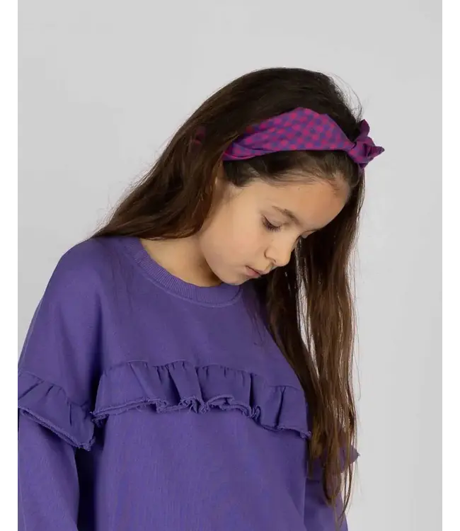 Nixnut Bandana | Blueberry Checkered