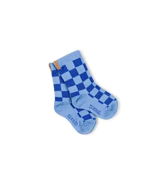 Nixnut Nixnut Checkered socks | Azul