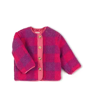 Nixnut Nixnut Check jacket | Cherry