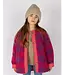 Nixnut Check jacket | Cherry