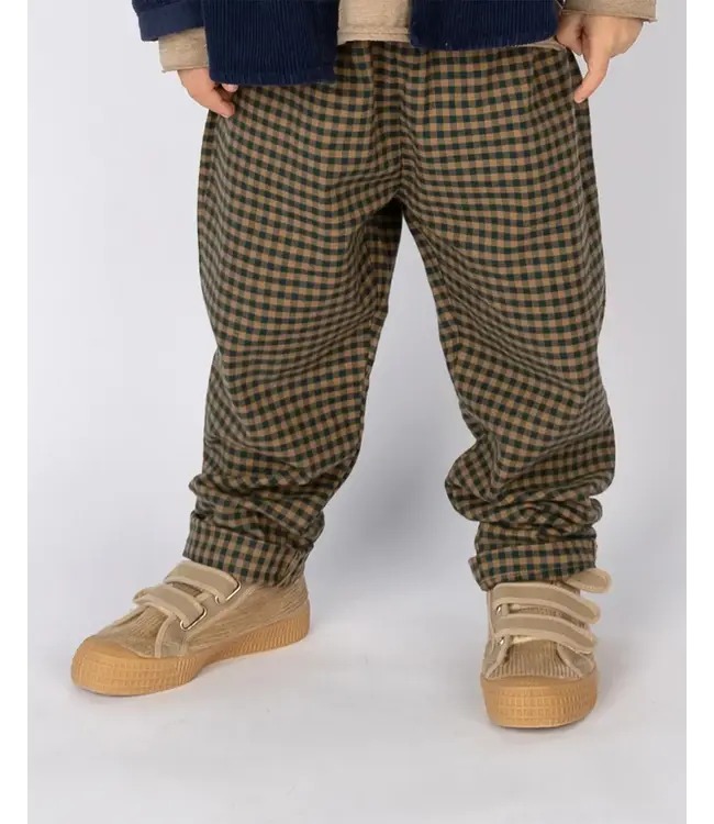 Nixnut Stic pants | Moss Checkered
