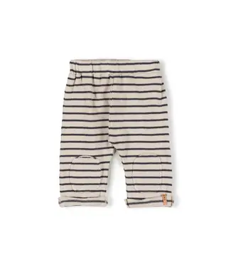 Nixnut Nixnut Bab pants | Whale Stripe