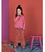 Nixnut Rel sweater | Cherry Stripe