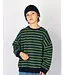 Nixnut Rel sweater | Moss Stripe