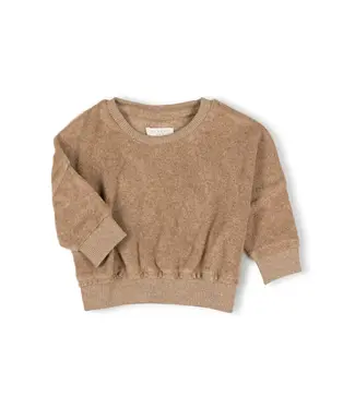 Nixnut Nixnut Mini sweater | Pebble
