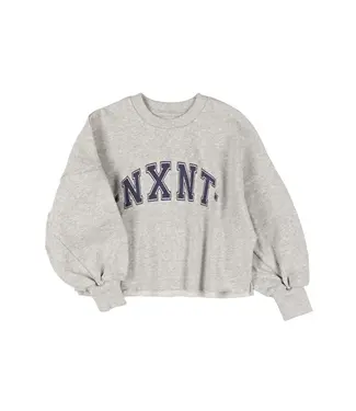 Nixnut Nixnut Split sweater | Grey