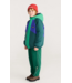 Almost Moiré all over reversable anorak NAVY BLUE