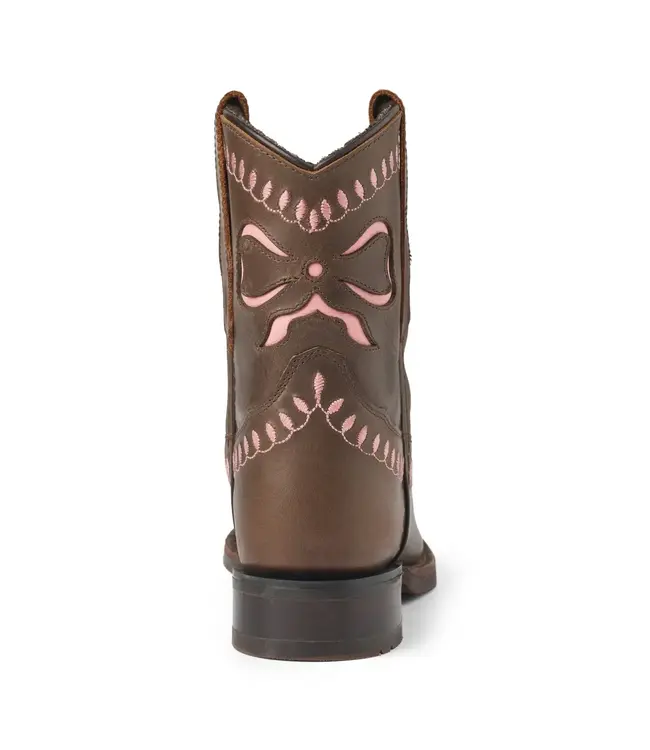 Bow boot Low Dark Brown Kids