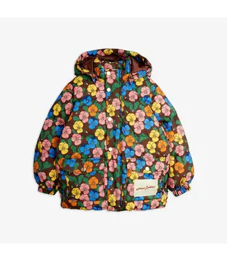 Mini Rodini Mini Rodini Violas aop heavy puffer | Multi