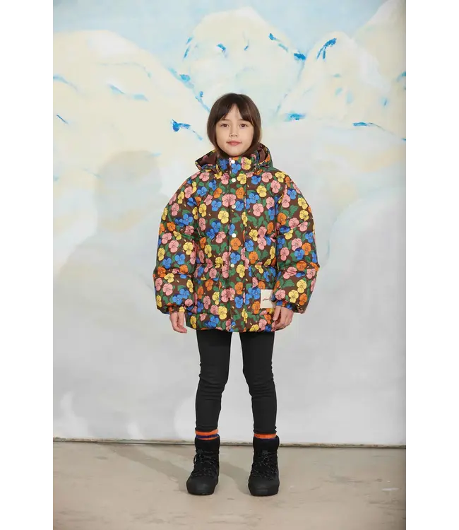 Mini Rodini Violas aop heavy puffer | Multi
