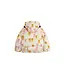 Mini Rodini Kittens aop faux fur collar puffer