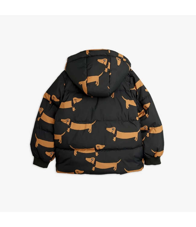 MR Dog hooded puffer | Black