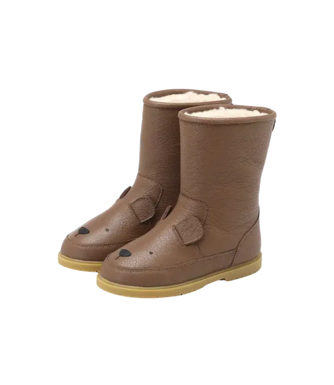 Donsje Wadudu Classic Boots | Bear | Cognac Leather