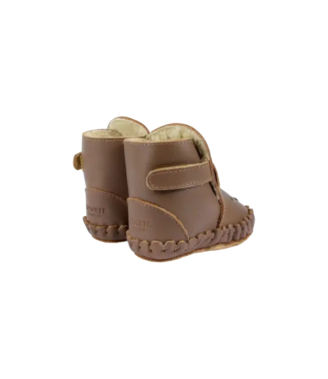 Donsje Kapi Classic Booties | Bear | Cognac Classic Leather
