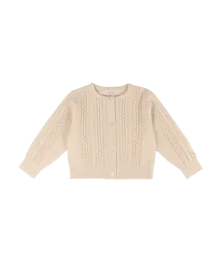 Donsje Donsje Danik Merino Wool Cardigan | Soft Sand