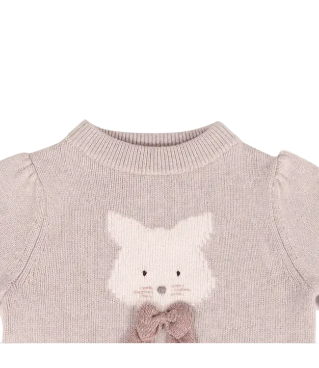 Donsje Denna Merino Wool Sweater | Cat | Ash Rose Melange