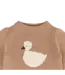 Donsje Denna Merino Wool Sweater | Duck | Hazelnut