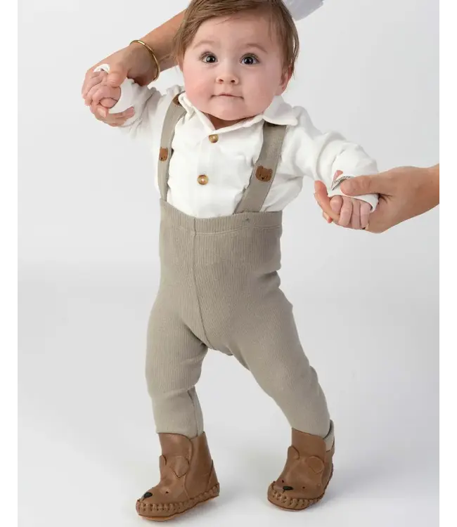 Donsje Doutie Leggings | Bears | Dusty Green