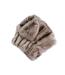 Donsje Evangeline Hat | Soft Taupe Striped Teddy