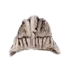 Donsje Evangeline Hat | Soft Taupe Striped Teddy