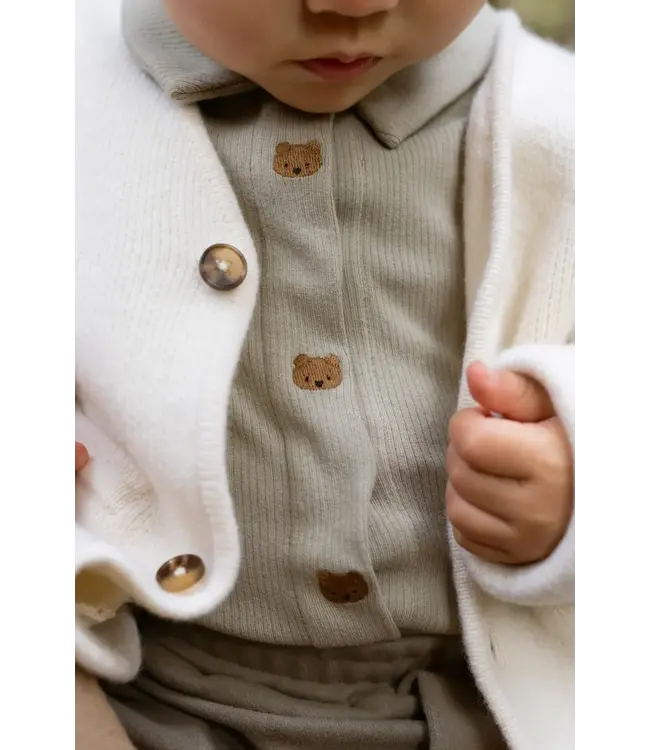 Donsje Finnian Bodysuit | Bears | Dusty Green
