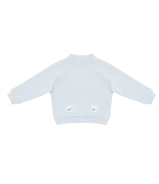 Donsje Donsje Foppe Sweater | Polar Bears | Ice Blue