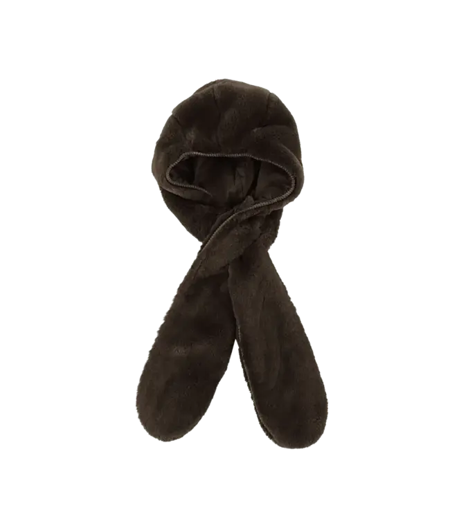 Donsje Huffy Hat | Forest Brown Teddy