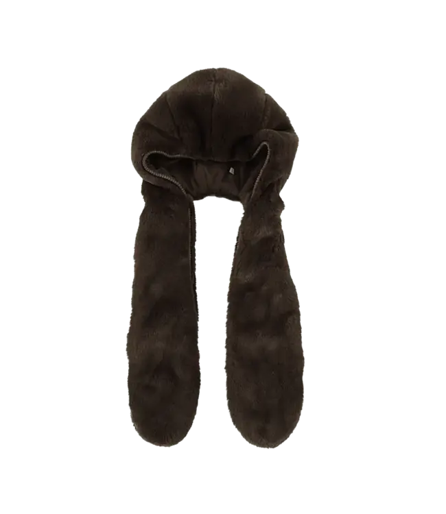 Donsje Huffy Hat | Forest Brown Teddy