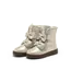 Donsje Isa Exclusive Boots | Silver Metallic Leather