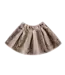 Donsje Isabelle Skirt | Soft Taupe Striped Teddy