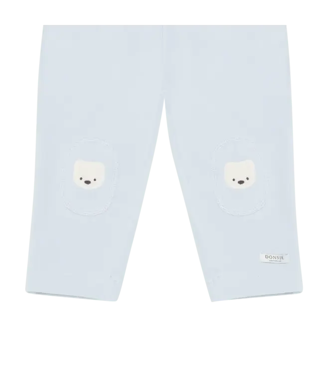 Donsje Joek Trousers | Polar Bears | Ice Blue