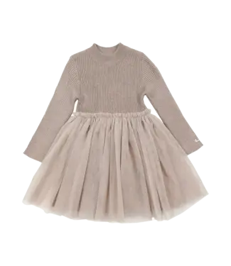 Donsje Donsje Lotus Dress | Rose Grey