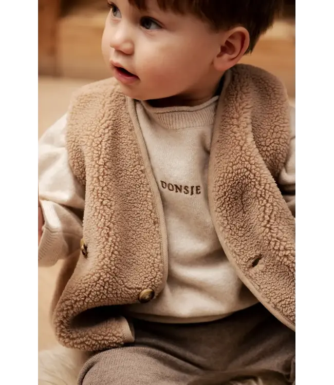 Donsje Monty Gilet | Hazelnut