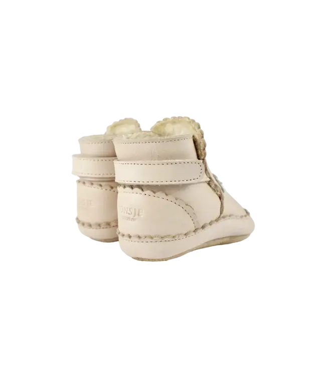 Donsje Niv Booties | Swan | Powder Metallic Nubuck