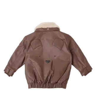 Donsje Donsje Yuki Leather Jacket | Bear | Cognac Leather