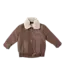 Donsje Yuki Leather Jacket | Bear | Cognac Leather