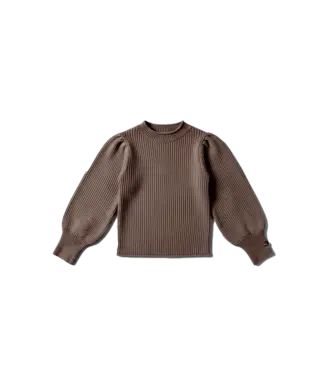 Donsje Donsje Ada Sweater | Pecan Brown Melange