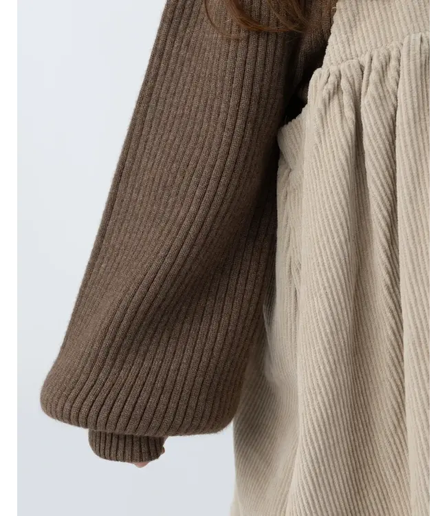 Donsje Ada Sweater | Pecan Brown Melange