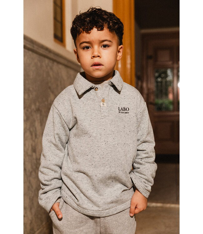Labo de Colores Lino | Grey melange multicolor
