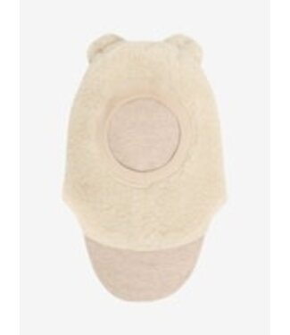 Huttelihut Balaclava Ears Wool Teddy cream