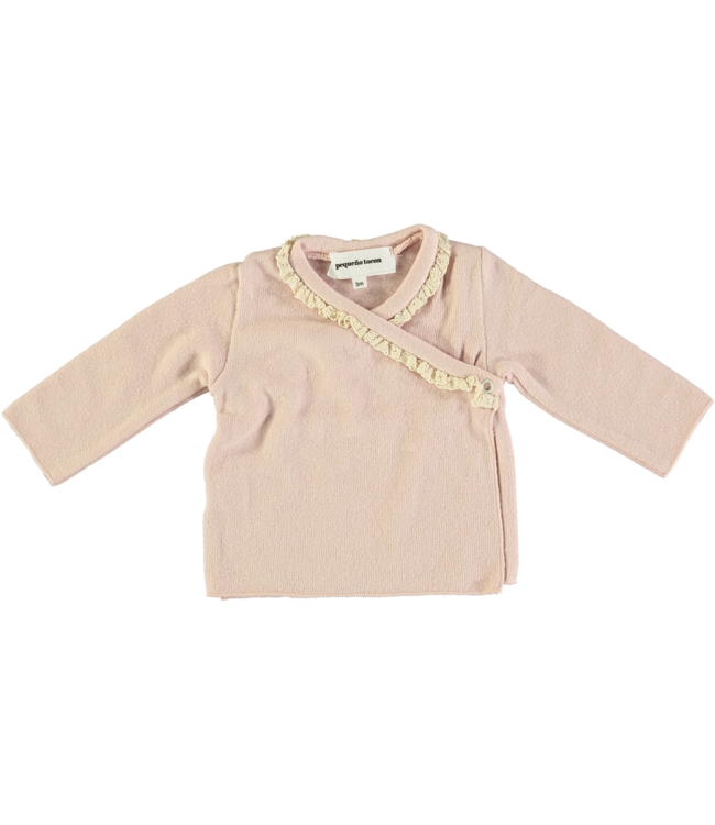 Pequeno Tocon overslag vest SOFT 2074 | Light Pink