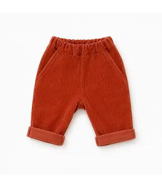 Pequeno Tocon Pequeno Tocon trouwers CORDUROY 6080 | Orange