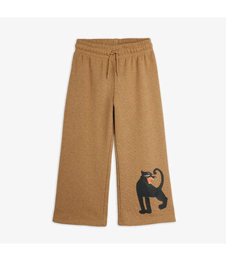 Mini Rodini Mini Rodini Panther sp melange sweatpants | Brown