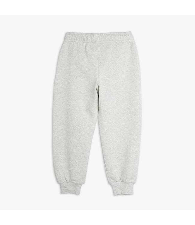 Mini Rodini Elephant shrew emb sweatpants | Grey Melange