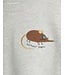 Mini Rodini Elephant shrew emb sweatshirt | Grey Melange