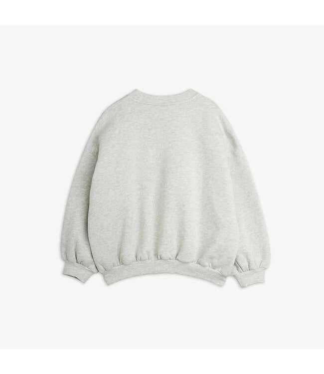 Mini Rodini Elephant shrew emb sweatshirt | Grey Melange