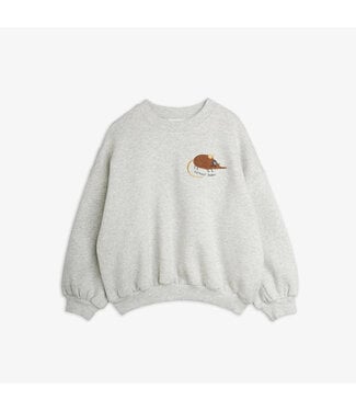 Mini Rodini Mini Rodini Elephant shrew emb sweatshirt | Grey Melange