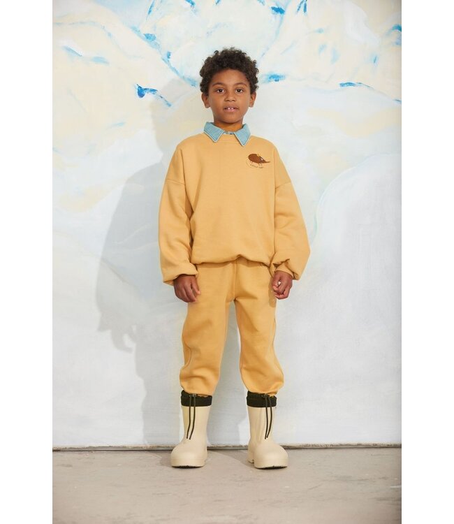 Mini Rodini Elephant shrew emb sweatshirt | Beige