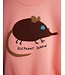 Mini Rodini Elephant shrew chenille sweatshirt | Pink